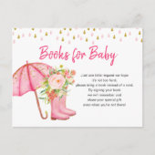 April Showers brengen de Boeken van de Bloemen van Briefkaart (Voorkant)