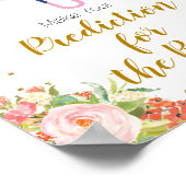 April Showers brengen de Maagste Voorspelling voor Poster (Hoek)