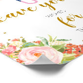 April Showers brengen de Maleisische Vloerwensen v Poster (Hoek)