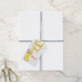April showers brengen May Flowers Baby Shower Beda Cadeaulabel (Met Touw)