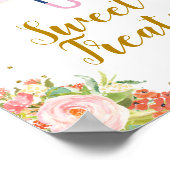 April Showers brengen May Flowers Sweet Treins Poster (Hoek)