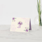 April Showers brengen mei bloemen Dank je creditca (Achterkant)