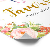 April Showers brengen mei-ventilatorbordje mee Poster (Hoek)