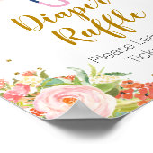 April Showers brengen mogelijk dunne riffelroes me Poster (Hoek)