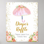 April Showers brengen mogelijk dunne riffelroes me Poster (Voorkant)