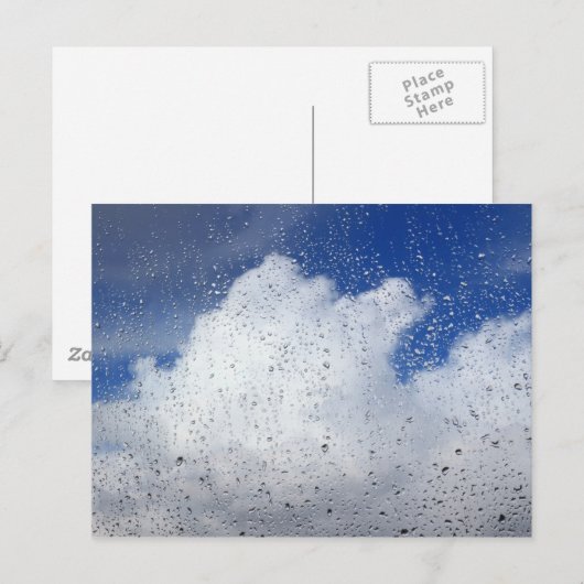 April Showers Briefkaart (Voorkant / Achterkant)