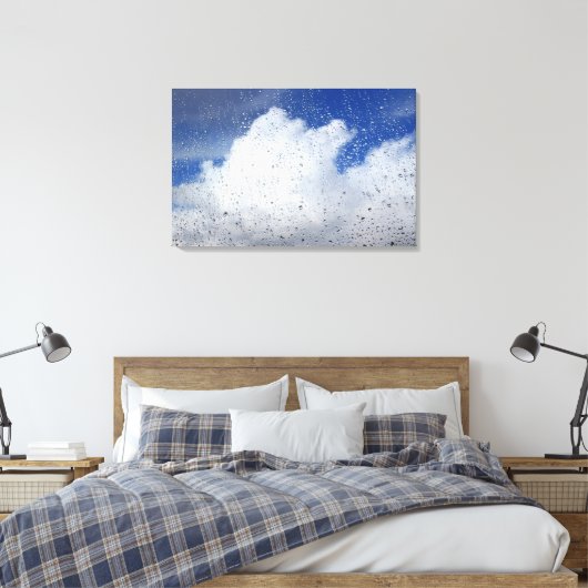 April Showers Canvas Afdruk (Insitu (Slaapkamer))