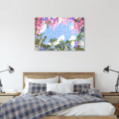 April Showers Canvasprint Canvas Afdruk (Insitu (Slaapkamer))