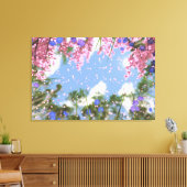 April Showers Canvasprint Canvas Afdruk (Insitu (Woonkamer))