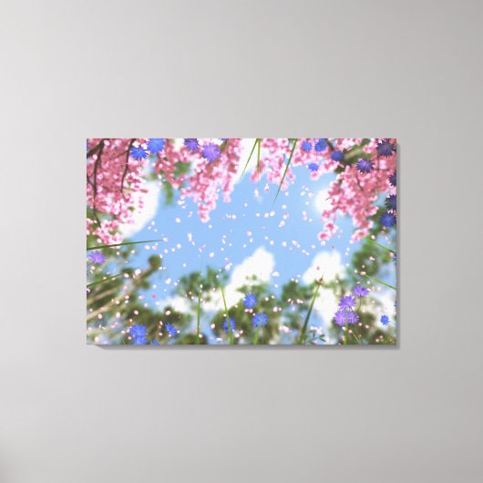 April Showers Canvasprint Canvas Afdruk (Voorkant)