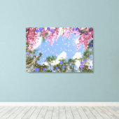 April Showers Canvasprint Canvas Afdruk (Insitu (Houten vloer))