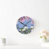 April Showers Clock Ronde Klok (Huis)