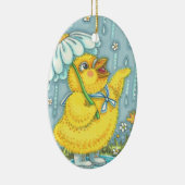 APRIL SHOWERS, CUTE SPRING EASTER CHICK ORNAMENT (Rechts)