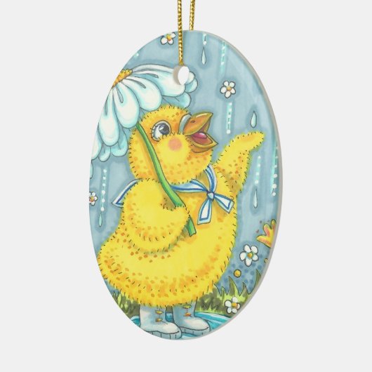 APRIL SHOWERS, CUTE SPRING EASTER CHICK ORNAMENT (Links)