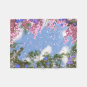 April Showers Fleece Blanket Deken (Voorkant (Horizontaal))