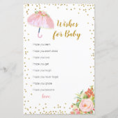 April Showers halen May Flowers Wishes for Baby (Voorkant)
