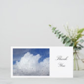 April Showers - Hartelijk dank Bedankkaart (Staand voorkant)