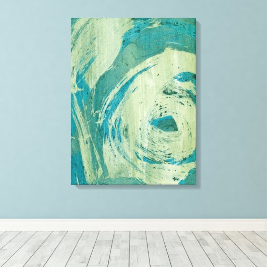 April Showers II Canvas Afdruk (Insitu (Houten vloer))