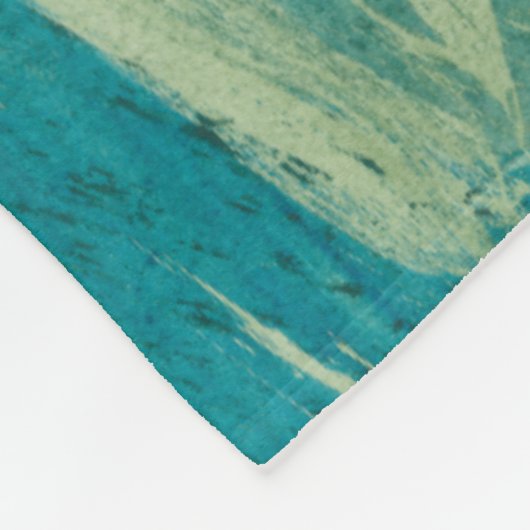 April Showers II Fleece Deken (Hoek)