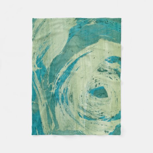 April Showers II Fleece Deken (Voorkant)