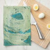 April Showers II Theedoek (Quarter Fold)