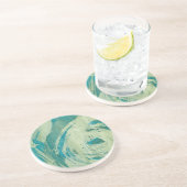 April Showers II Zandsteen Onderzetter (Zijkant)