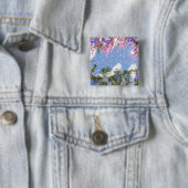 April Showers Knop Vierkante Button 5,1 Cm (In situ)
