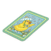 APRIL SHOWERS KUNNEN STROMEN, SPRING CHICK MAGNET MAGNEET (Linkerzijde)