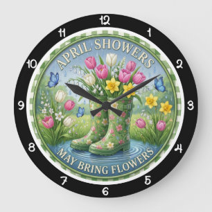 April showers May bloemen Erfgoed Grote Klok