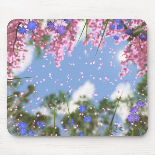 April Showers Mousepad Muismat (Voorkant)