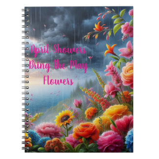 April Showers Notitieboek