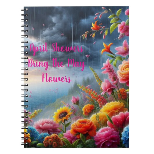 April Showers Notitieboek (Voorkant)