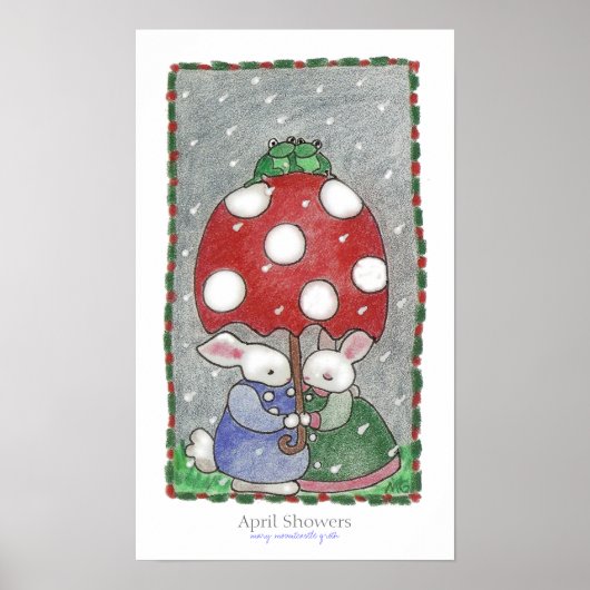 April Showers Poster (Voorkant)