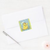 APRIL SHOWERS SPRING CHICK, CHICKEN STICKERS Sheet (Envelop)