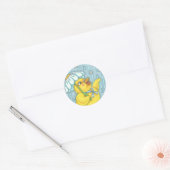 APRIL SHOWERS SPRING CHICK STICKERS Sheet (Envelop)