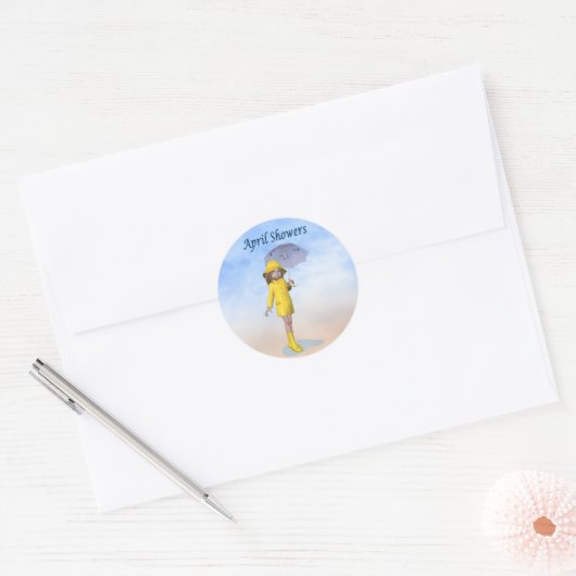 April Showers Stickers (Envelop)