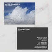 April Showers Visitekaartje (Voorkant / Achterkant)