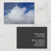 April Showers Visitekaartje (Voorkant / Achterkant)