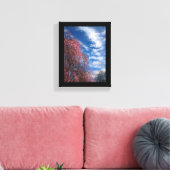 April Sky met Filippijnen 4:4 Canvas Afdruk (Insitu (Woonkamer))