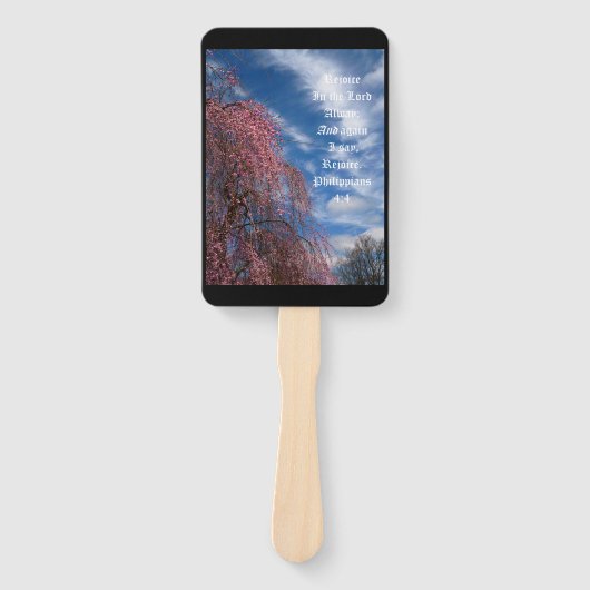 April Sky met Filippijnen 4:4 Handwaaier (Voorkant)