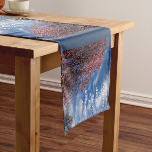 April Sky met Filippijnen 4:4 Korte Tafelloper (Voorbeeld)