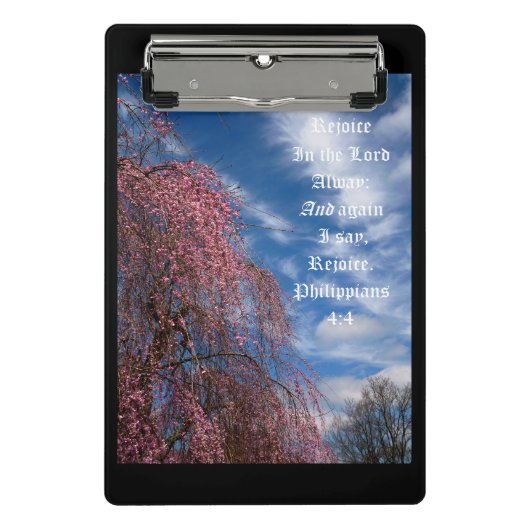 April Sky met Filippijnen 4:4 Mini Klembord (Voorkant)