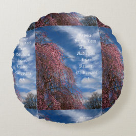 April Sky met Filippijnen 4:4 Rond Kussen