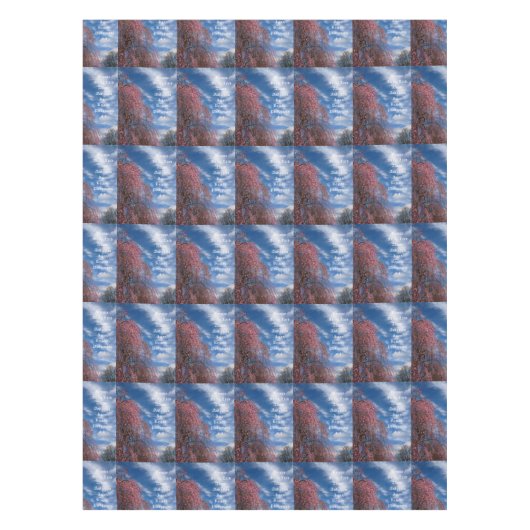 April Sky met Filippijnen 4:4 Tafelkleed (Voorkant)