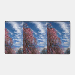 April Sky with Philippians 4:4 Bureaumat