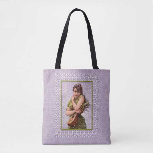 April-sneeuwstorm Tote Bag (Voorkant)
