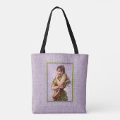 April-sneeuwstorm Tote Bag (Achterkant)