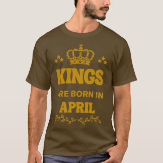 April Verjaardag 13 T-shirt
