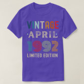 April Verjaardagscadeau 13 T-shirt (Design voorkant)