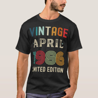 April Verjaardagscadeau 18 T-shirt